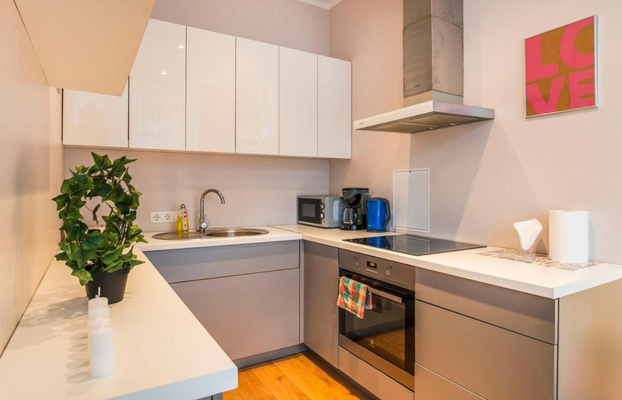 Central 2-Level Penthouse With Terrace And Free Parking Riga Eksteriør billede